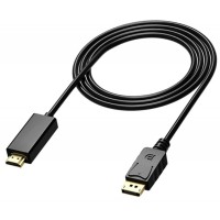 Kabelis Displayport - HDMI 4K 1.8m